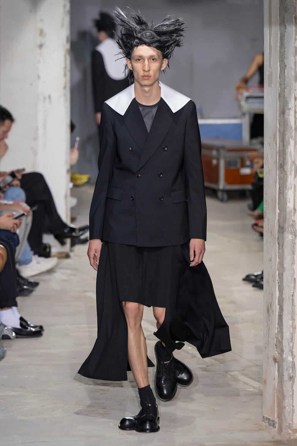 Comme Des Garçons Homme Plus: Menswear SS24 - 10 Magazine